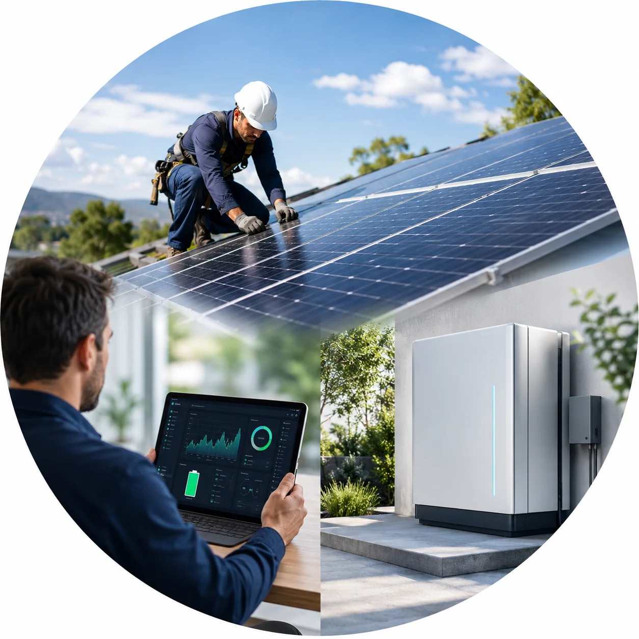 Solar installation and storage solutions